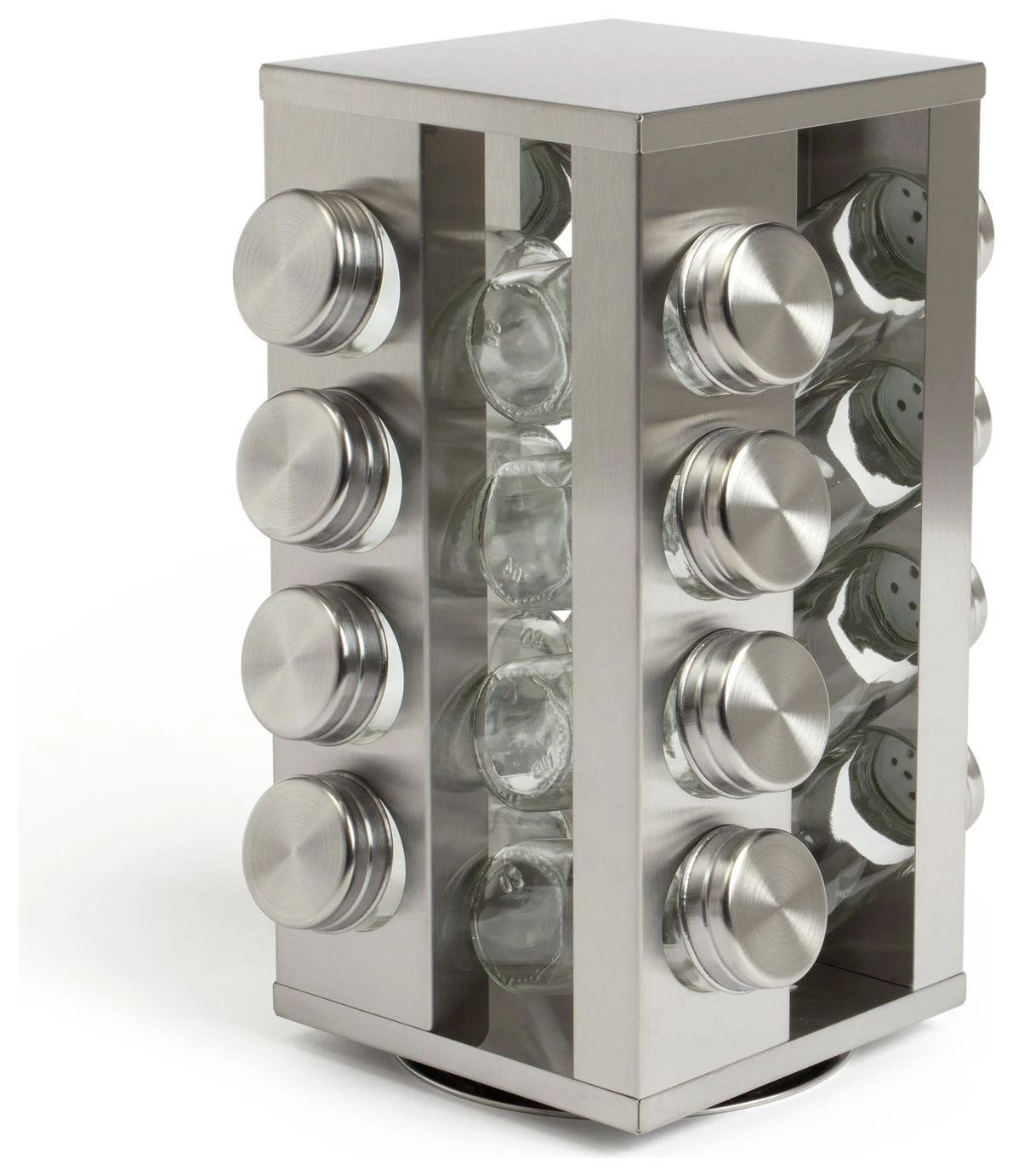 Habitat 16 Jar Stainless Steel Revolving Spice Rack 3 Habitat 16 Jar Stainless Steel Revolving Spice Rack