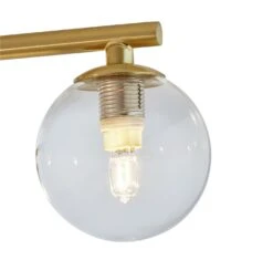 Habitat Chuck 4 Light Flush To Ceiling Light - Brushed Brass 9 Habitat Chuck 4 Light Flush To Ceiling Light - Brushed Brass -Habitat 9495111 R Z002A