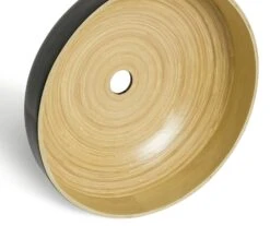 Habitat Abaya Spun Bamboo Pendant Shade - Black -Habitat 9501108 R Z003A