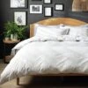 Habitat Stripe White & Grey Bedding Set - Single -Habitat 9507937 R Z001A