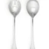 Habitat Evora 2 Piece Stainless Steel Satin Finish Servers -Habitat 9511435 R Z001A