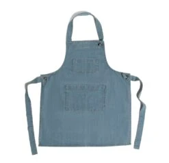 Habitat Mediterranean Denim Apron - Blue 10 Habitat Mediterranean Denim Apron - Blue -Habitat 9512489 R Z002A