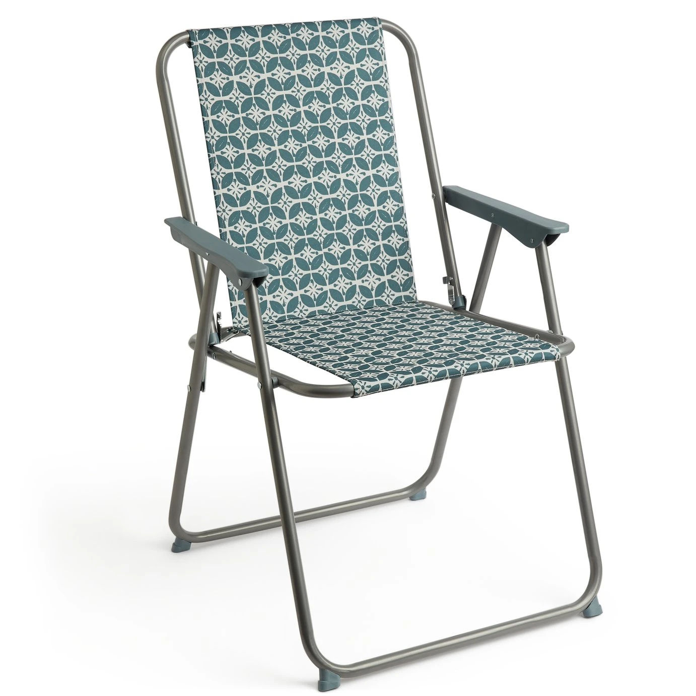 Habitat Folding Garden Chair - Blue 3 Habitat Folding Garden Chair - Blue