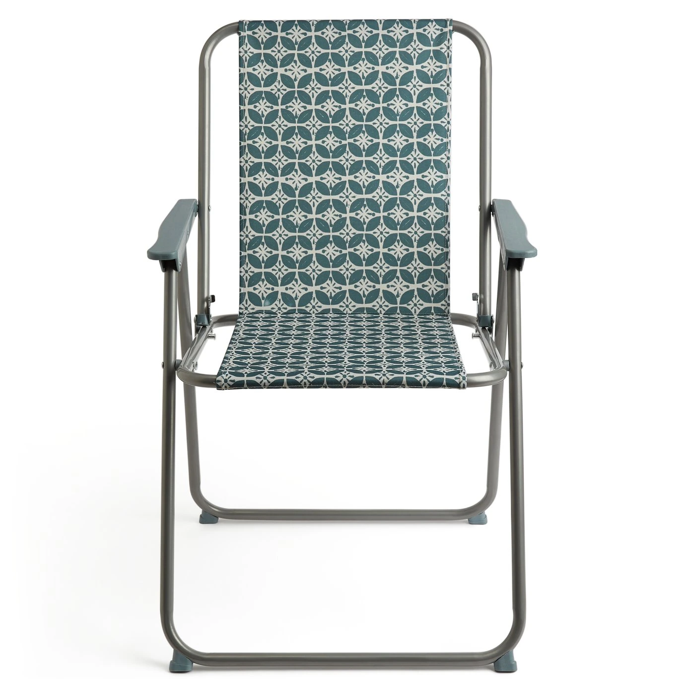 Habitat Folding Garden Chair - Blue 7 Habitat Folding Garden Chair - Blue - Image 5