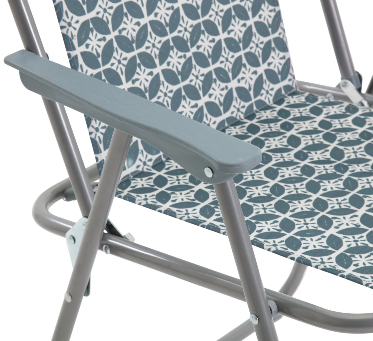 Habitat Folding Garden Chair - Blue 9 Habitat Folding Garden Chair - Blue - Image 7