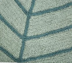 Habitat Kids Leaf Shaped Rug - Green - 80x110cm 9 Habitat Kids Leaf Shaped Rug - Green - 80x110cm -Habitat 9517367 R B001