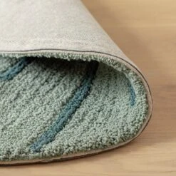 Habitat Kids Leaf Shaped Rug - Green - 80x110cm 11 Habitat Kids Leaf Shaped Rug - Green - 80x110cm -Habitat 9517367 R Z003C