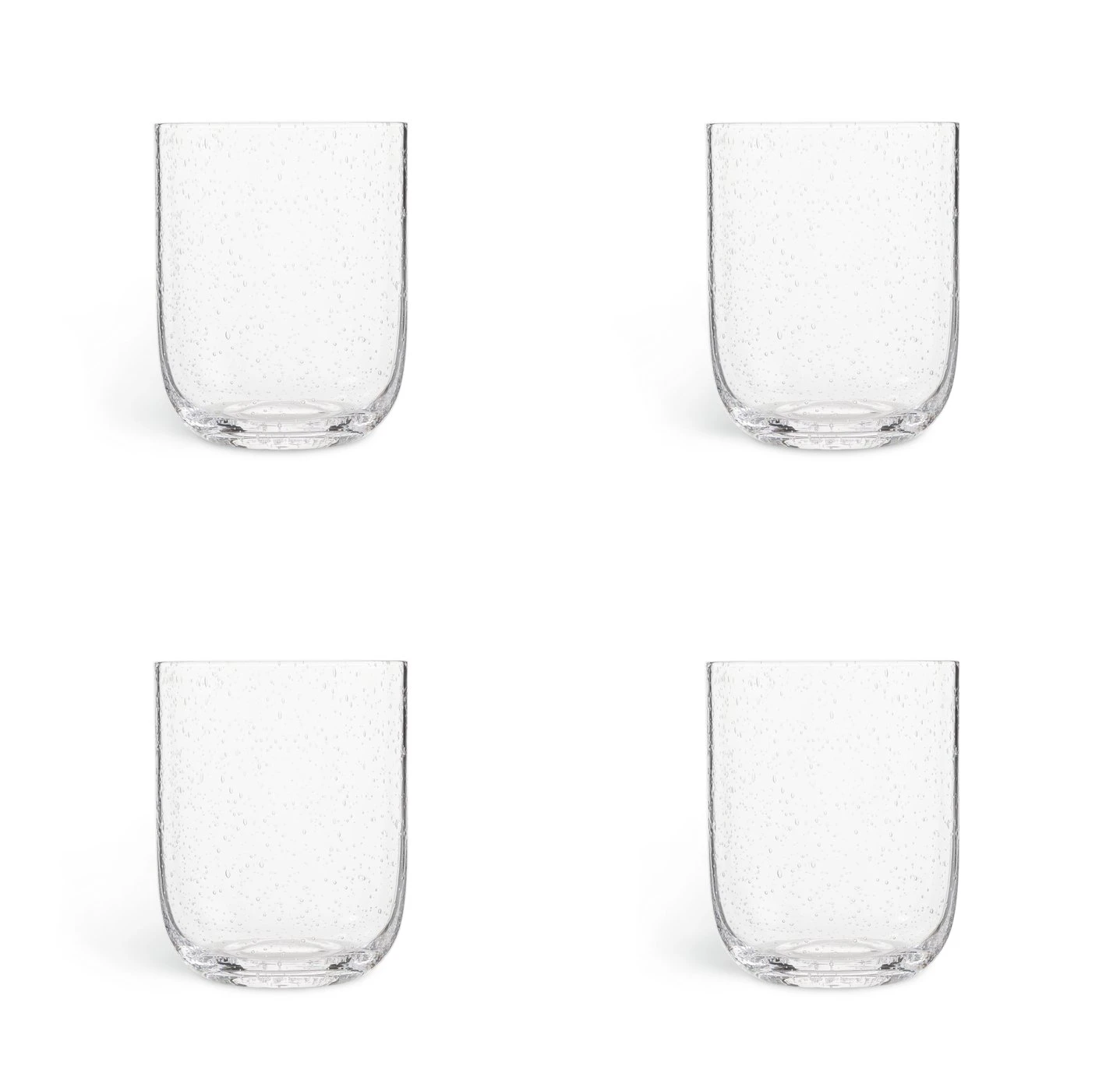 Habitat Bubble Set Of 4 Tumbler Glasses 3 Habitat Bubble Set Of 4 Tumbler Glasses