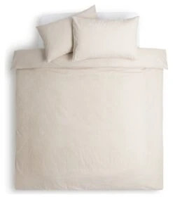 Habitat Seersucker Plain Taupe Bedding Set - Single -Habitat 9519956 R Z002A