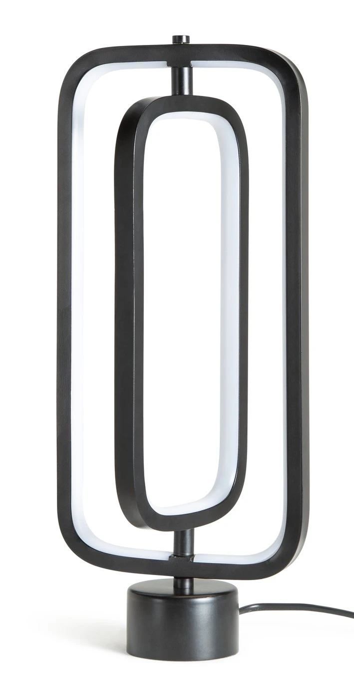 Habitat Sio Metal LED Table Lamp - Black 3 Habitat Sio Metal LED Table Lamp - Black - Image 2