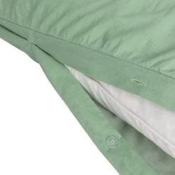 Habitat Reset Seersucker Sage Green Bedding Set - Single 12 Habitat Reset Seersucker Sage Green Bedding Set - Single -Habitat 9526554 R Z004A