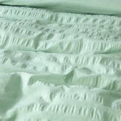 Habitat Reset Seersucker Sage Green Bedding Set - Single 13 Habitat Reset Seersucker Sage Green Bedding Set - Single -Habitat 9526554 R Z005A