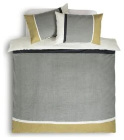 Habitat Country Block Stripe Grey Bedding Set - Single -Habitat 9528741 R Z002A