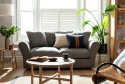 Habitat Carrie Fabric Sofa Bed - Grey 11 Habitat Carrie Fabric Sofa Bed - Grey -Habitat 9531161 R Z001C