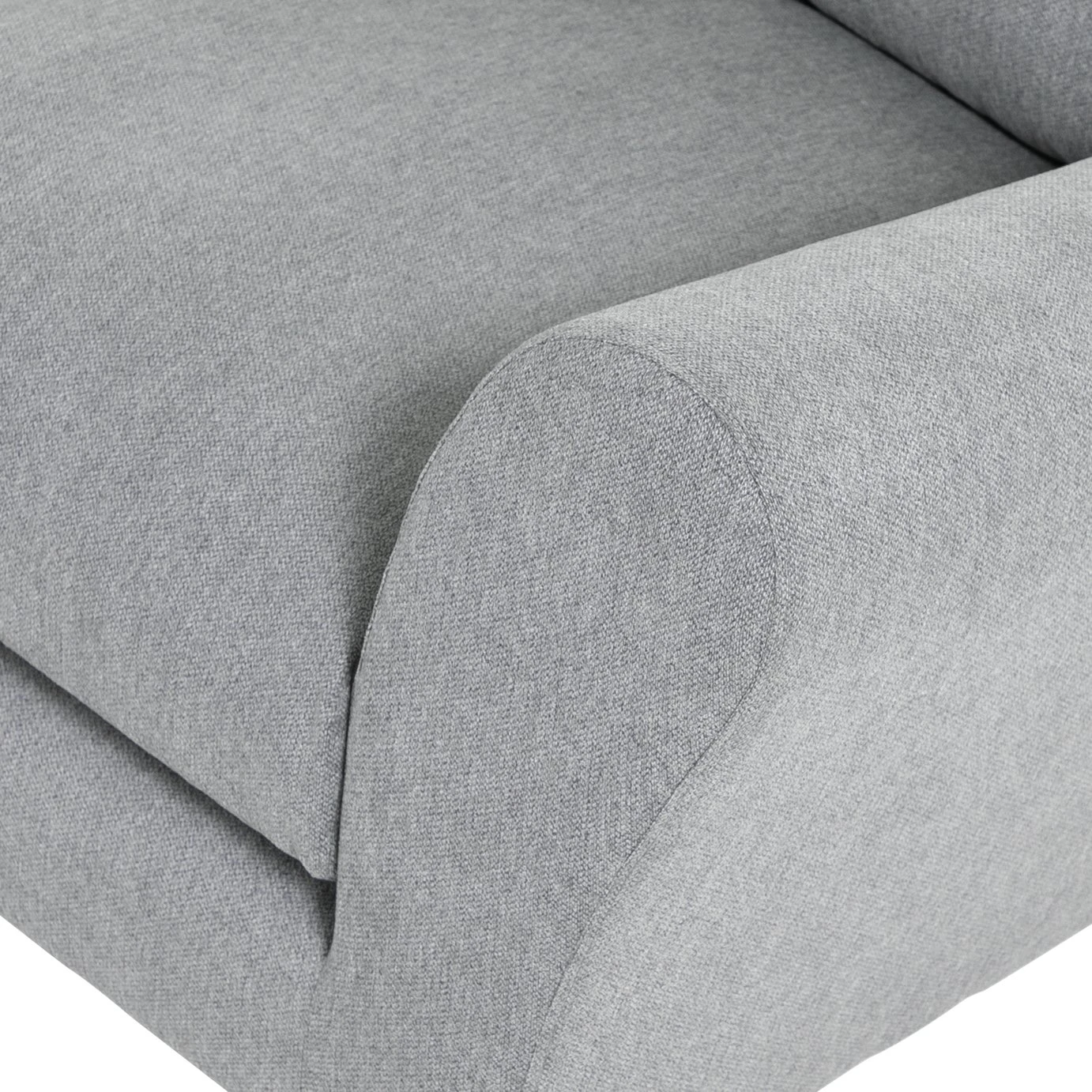 Habitat Carrie Fabric Sofa Bed - Grey 10 Habitat Carrie Fabric Sofa Bed - Grey - Image 8