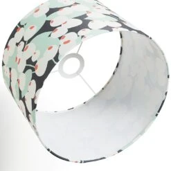 Habitat Cruz Scandi Printed 30cm Drum Shade -Habitat 9532287 R Z003A