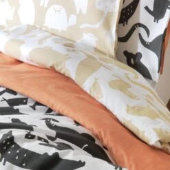 Habitat Kids Pure Cotton Twin Pack Bedding Set - Toddler -Habitat 9536551 R Z005A