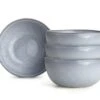 Habitat Evora 4 Piece Stoneware Cereal Bowl - Blue 1 Habitat Evora 4 Piece Stoneware Cereal Bowl - Blue -Habitat 9537464 R Z001A