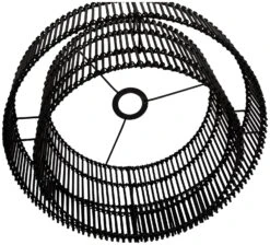 Habitat Bamboo 2 Tier Pendant Shade - Black 13 Habitat Bamboo 2 Tier Pendant Shade - Black -Habitat 9537653 R Z004A