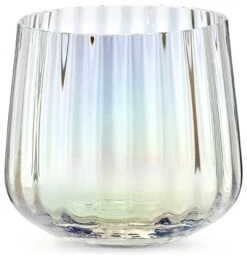 Habitat Iridescent Lustre Set Of 4 Fluted Tumblers -Habitat 9538119 R Z004A