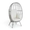 Habitat Kora Rattan Effect Garden Egg Chair - Grey -Habitat 9540815 R Z001A