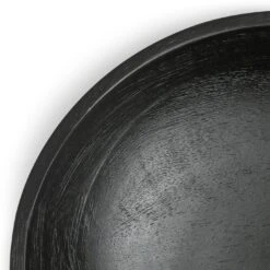 Habitat Mango Wood Serve Bowl - Black -Habitat 9544062 R Z006A