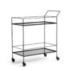 Habitat Monroe Drinks Trolley - Black -Habitat 9547801 R Z001A