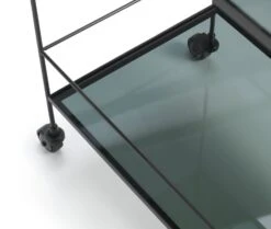 Habitat Monroe Drinks Trolley - Black -Habitat 9547801 R Z004A