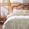 Habitat Velvet Panel Jacquard Shapes Bedding Set - Single -Habitat 9548446 R Z001A