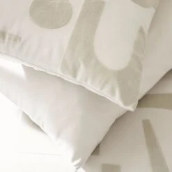 Habitat Velvet Panel Jacquard Shapes Bedding Set - Single -Habitat 9548446 R Z003A