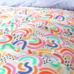 Habitat Kids Rainbow Brights Bedding Set - Single -Habitat 9549043 R Z007A