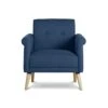 Habitat Evie Fabric Armchair In A Box - Navy -Habitat 9551691 R Z001A