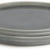 Habitat Evora 4 Piece Stoneware Side Plates - Green -Habitat 9554519 R Z001A