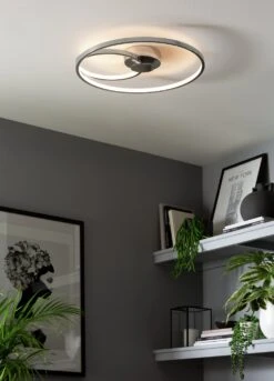 Habitat Pill Metal LED Flush Ceiling Light - Chrome -Habitat 9555628 R Z002C