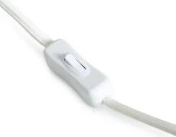 Habitat Vesper Cone Task Table Lamp - White & Gold -Habitat 9559648 R Z004A