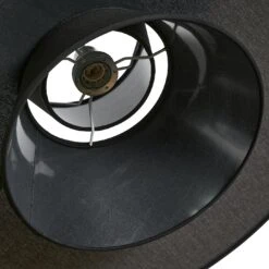 Habitat Linen Otton 2 Tier Easy Fit Shade - Black -Habitat 9561478 R Z003A