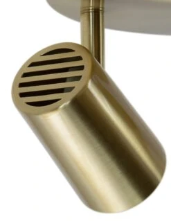 Habitat 3 Light Spotlight Plate - Brass -Habitat 9563366 R Z003A