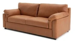 Habitat Florence Leather 3 Seater Sofa - Tan -Habitat 9563988 R Z002A