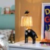 Habitat Kids Giraffe Rattan Table Lamp - Black 2 Habitat Kids Giraffe Rattan Table Lamp - Black -Habitat 9568574 R Z001A