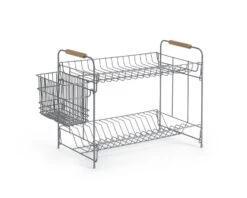 Habitat Industrial Wire Dish Drainer - Grey -Habitat 9571712 R Z003A