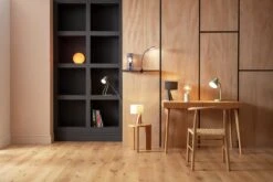 Habitat Abono Steel LED Table Lamp - Black -Habitat 9573112 R Z002C