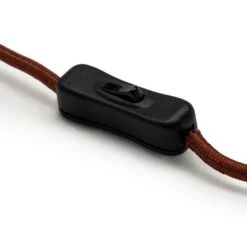 Habitat Luiss Rattan Table Lamp - Orange -Habitat 9575639 R Z008A