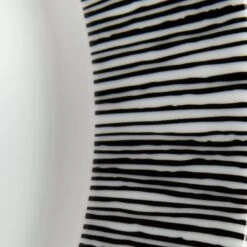 Habitat Black Dash 12 Piece Porcelain Dinner Set 11 Habitat Black Dash 12 Piece Porcelain Dinner Set -Habitat 9576731 R B001