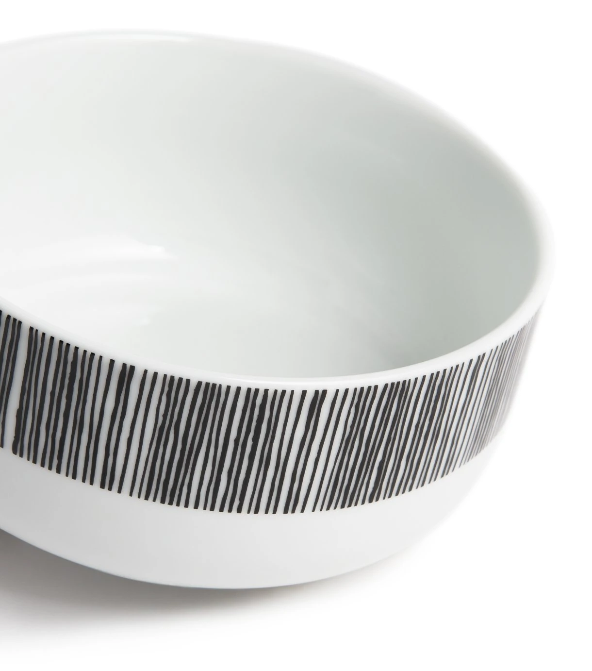 Habitat Black Dash 12 Piece Porcelain Dinner Set 8 Habitat Black Dash 12 Piece Porcelain Dinner Set - Image 6