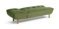 Habitat Kota Fabric Corner Chaise Sofa Bed - Green -Habitat 9576896 R Z005A