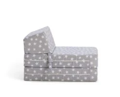 Habitat Kids Grey Stars Chair Bed -Habitat 9577596 R Z004A