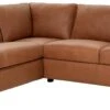 Habitat Florence Leather Left Hand Corner Chaise Sofa - Tan 1 Habitat Florence Leather Left Hand Corner Chaise Sofa - Tan -Habitat 9578746 R Z001A
