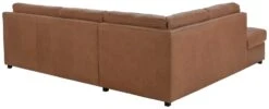 Habitat Florence Leather Left Hand Corner Chaise Sofa - Tan -Habitat 9578746 R Z004A