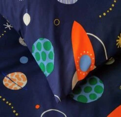 Habitat Kids Glow In The Dark Space Bedding Set - Toddler -Habitat 9581001 R Z003A