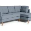Habitat Joshua Fabric Right Hand Corner Chaise Sofa - Blue -Habitat 9581812 R Z001A